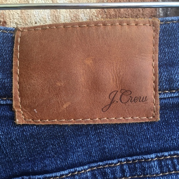 NWOT J. Crew Dark Wash Skinny Jeans - 8” Toothpick - Picture 4 of 7